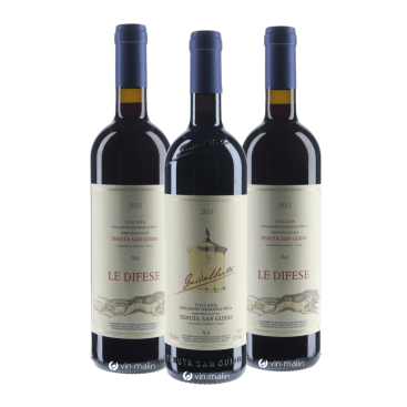 Coffret Tenuta San Guido – Guidalberto & Le Difese - Italie | Vin-malin