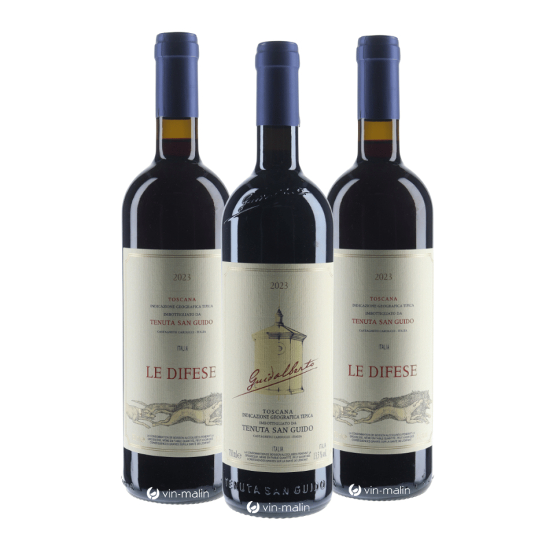 Coffret Tenuta San Guido – Guidalberto & Le Difese - Italie | Vin-malin
