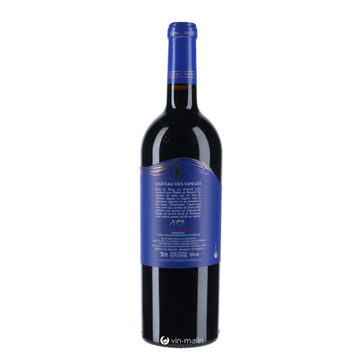 Château des Songes By Bông Et Hubert de Boüard de Laforest "Song" Rouge 2022 Château des Songes By Bông Et Hubert de Boüard de Laforest "Song" Rouge 2022