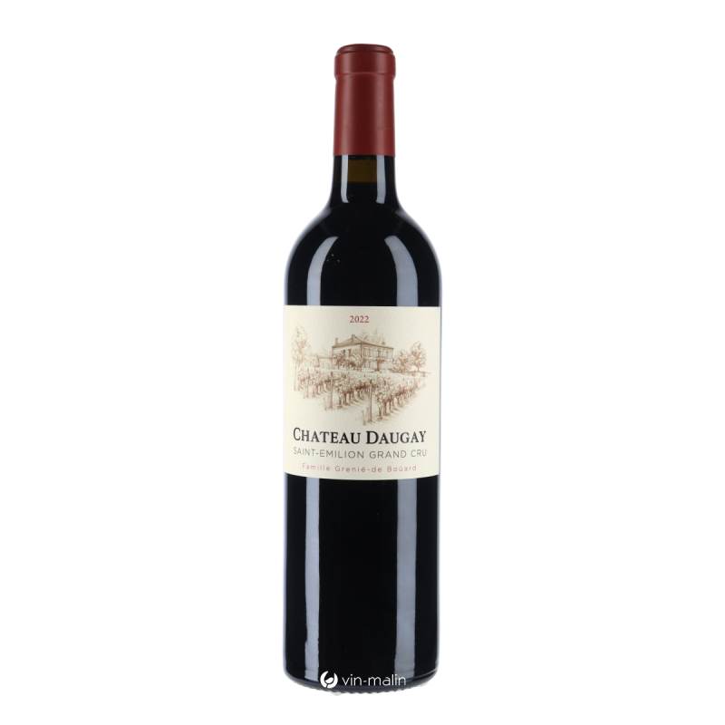 Château Daugay rouge 2022 - Saint-Émilion Grand Cru achat | Vin Malin