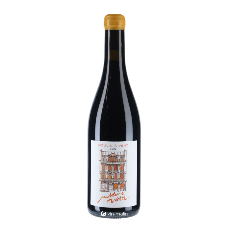 Madeleine Victor Moulin-à-Vent rouge 2022 - vin Beaujolais | Vin Malin
