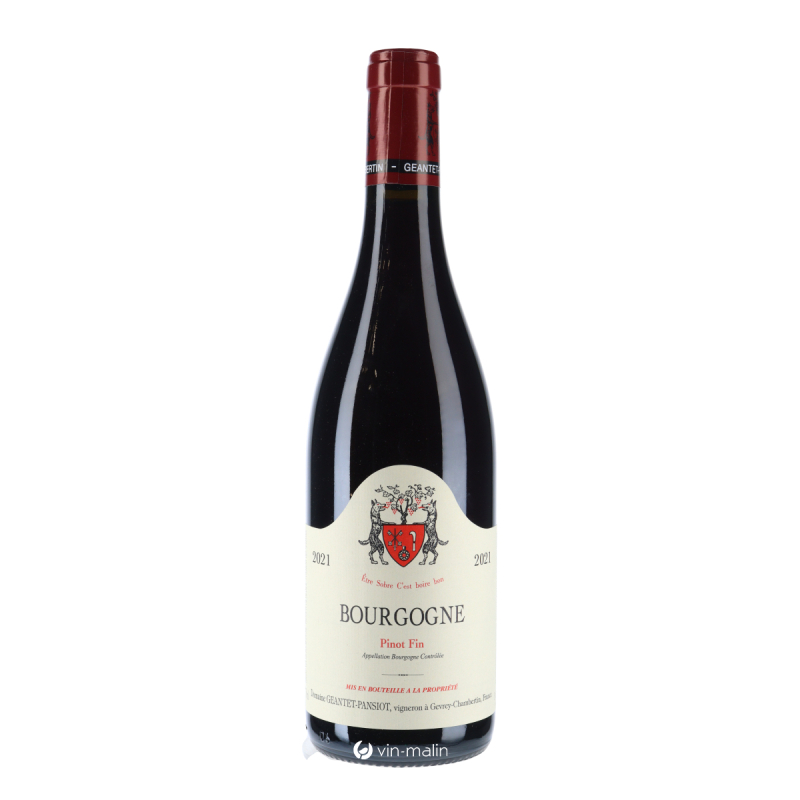 Geantet-Pansiot Bourgogne Pinot Fin rouge 2021 achat vin | Vin Malin