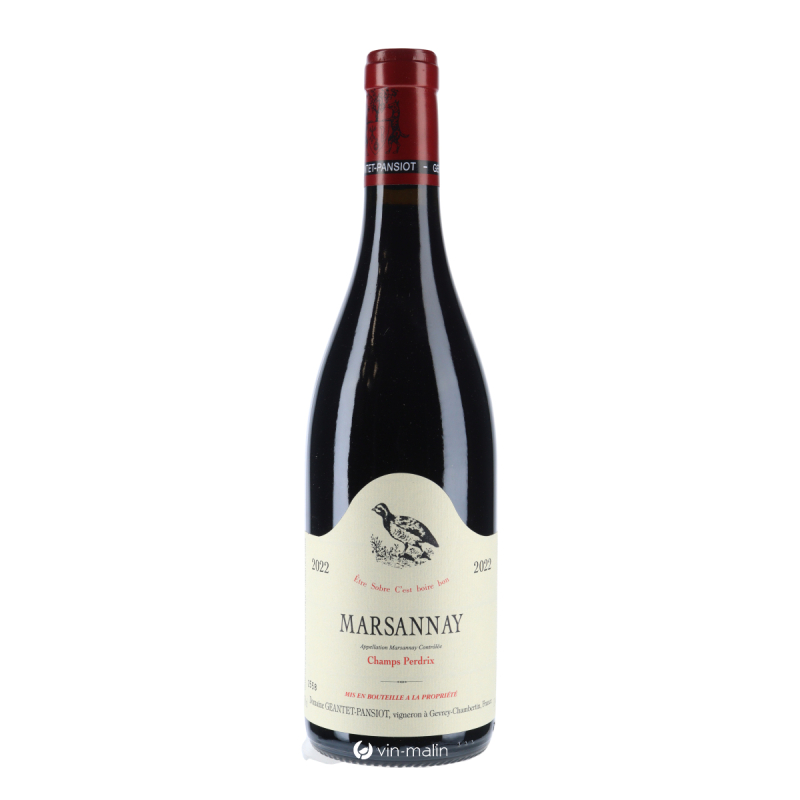 Geantet-Pansiot Marsannay Champs Perdrix rouge 2022 achat | Vin Malin