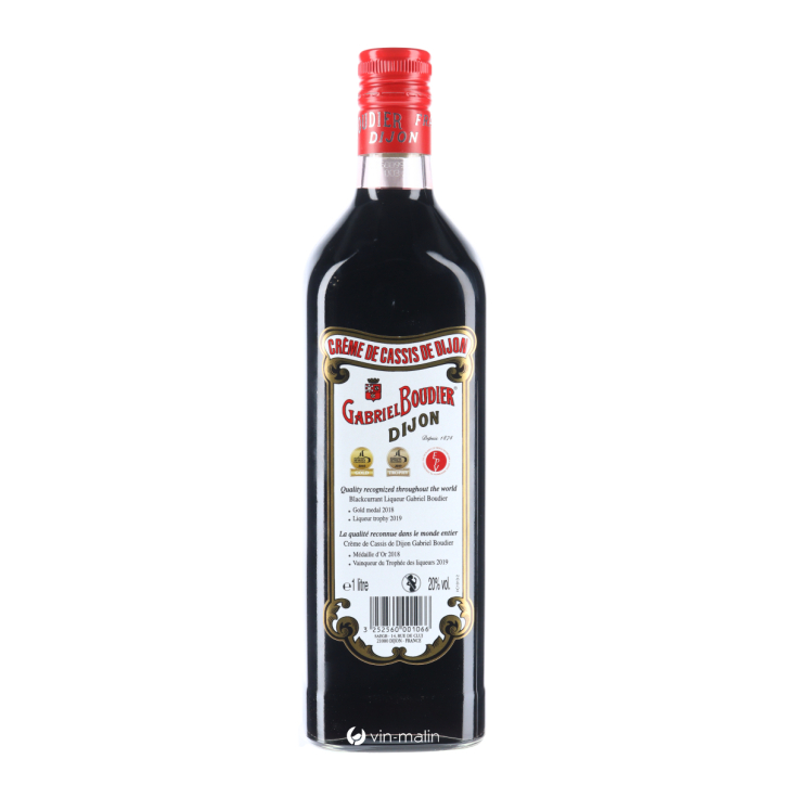 Gabriel Boudier Crème De Cassis De Dijon 1L