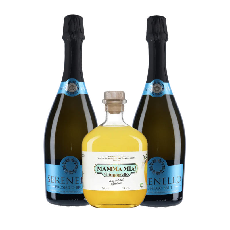 Pack Limoncello Spritz : Mamma Mia + 2 Prosecco | Vin Malin