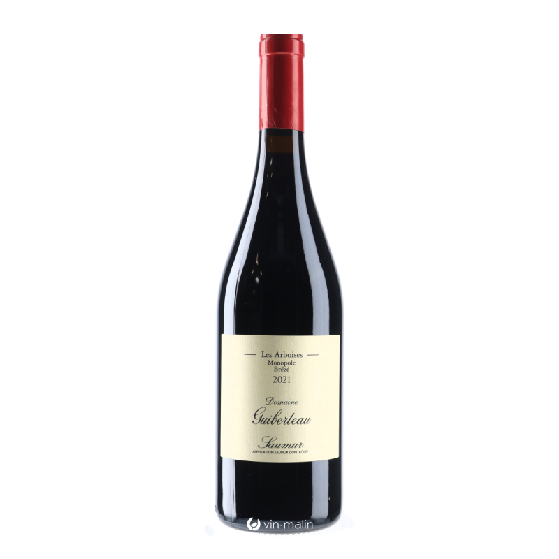 Domaine Guiberteau Saumur "Les Arboises" Monopole Brézé Rouge 2021 AOC