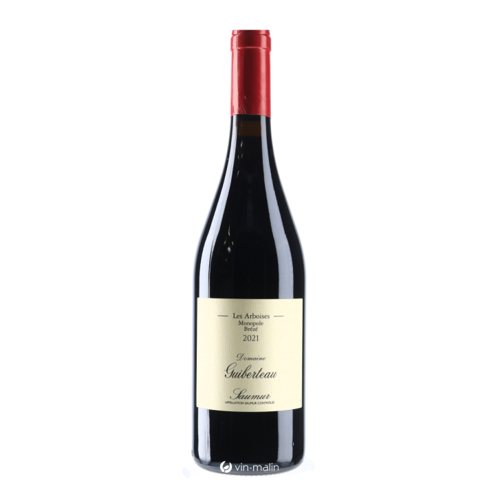 Domaine Guiberteau Saumur "Les Arboises" Monopole Brézé rouge 2021