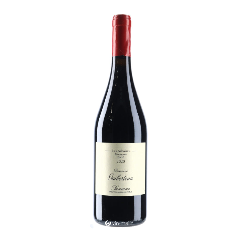 Domaine Guiberteau Saumur "Les Arboises" Monopole Brézé Rouge 2020 AOC