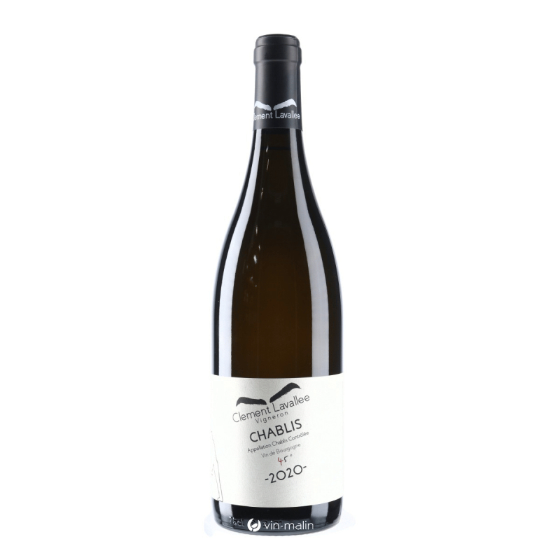 Clément Lavallée - Chablis 45° Blanc 2020 | Vin blanc de Chablis AOC
