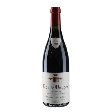Denis Mortet: Clos de Vougeot Grand Cru Rouge 2022 - AOC | Vin-malin
