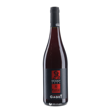 Domaine Gaget Brouilly Au Plateau Rouge 2024 - Beaujolais | Vin-malin