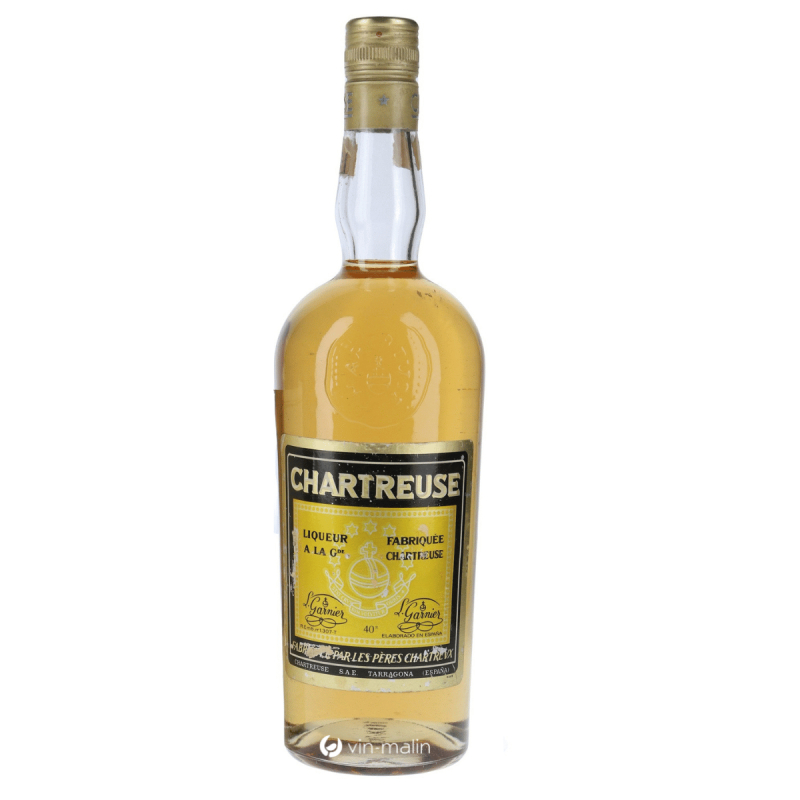Chartreuse Jaune Tarragone 1977 - Liqueur historique rare | Vin-malin