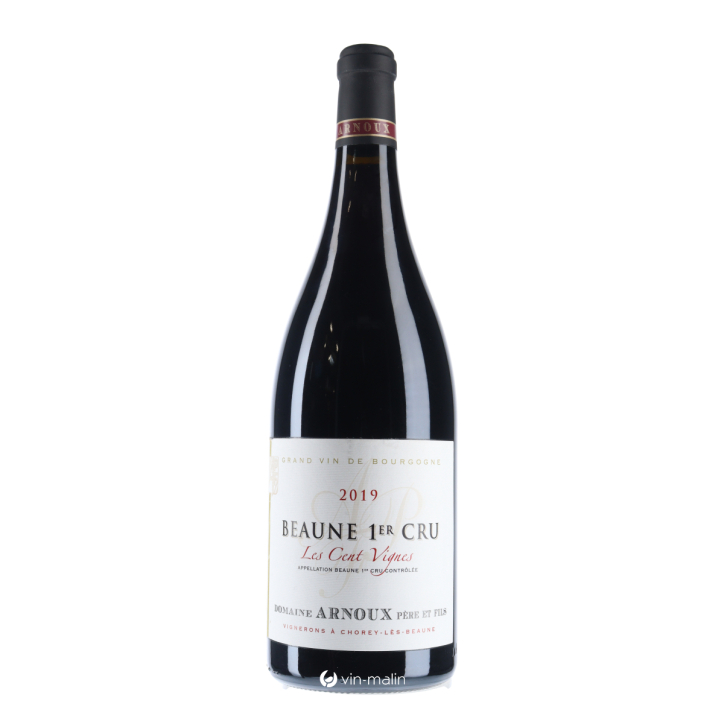 Domaine Arnoux Père & Fils Beaune 1er Cru "Les Cent Vignes" Rouge 2019 MAGNUM Domaine Arnoux Père & Fils Beaune 1er Cru "Les Cent Vignes" Rouge 2019 MAGNUM