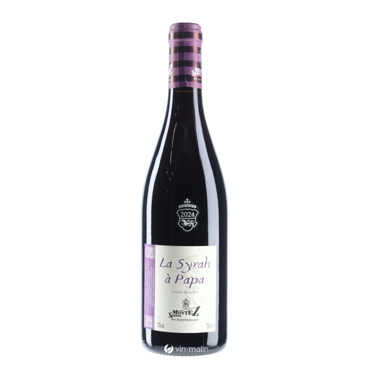 Domaine Du Monteillet Vin de France "La Syrah À Papa" Rouge 2024 Domaine Du Monteillet Vin de France "La Syrah À Papa" Rouge 2024