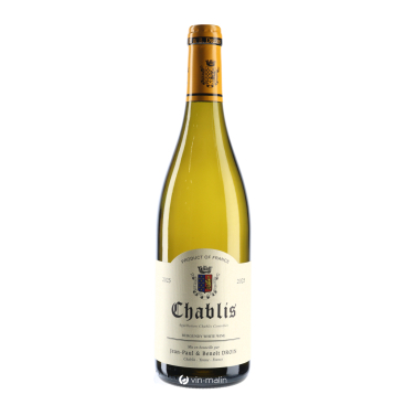 Jean-Paul et Benoît Droin Chablis Blanc 2025 - Bourgogne | Vin Malin