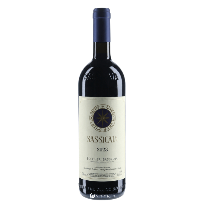 Tenuta San Guido Sassicaia 2023 Demi-Bouteille 37,5 cl | Vin Malin FR