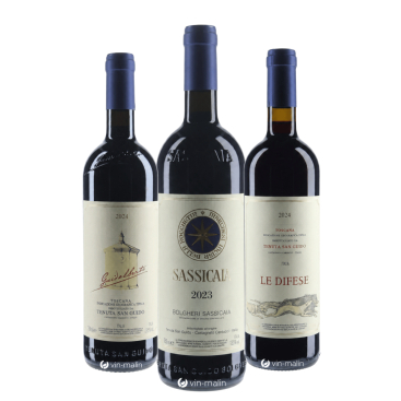 Trilogie Tenuta San Guido | Nouveaux Millésimes – 3 Bouteilles
