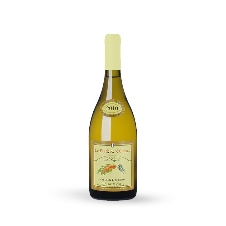 Les Fils de René Quénard Savoie Chignin Bergeron La Cigale Blanc 2010 Les Fils de René Quénard Savoie Chignin Bergeron La Cigale Blanc 2010