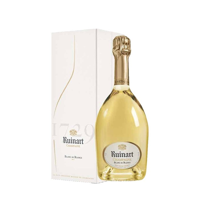 Champagne Ruinart Blanc de Blancs en Coffret Champagne Ruinart Blanc de Blancs en Coffret