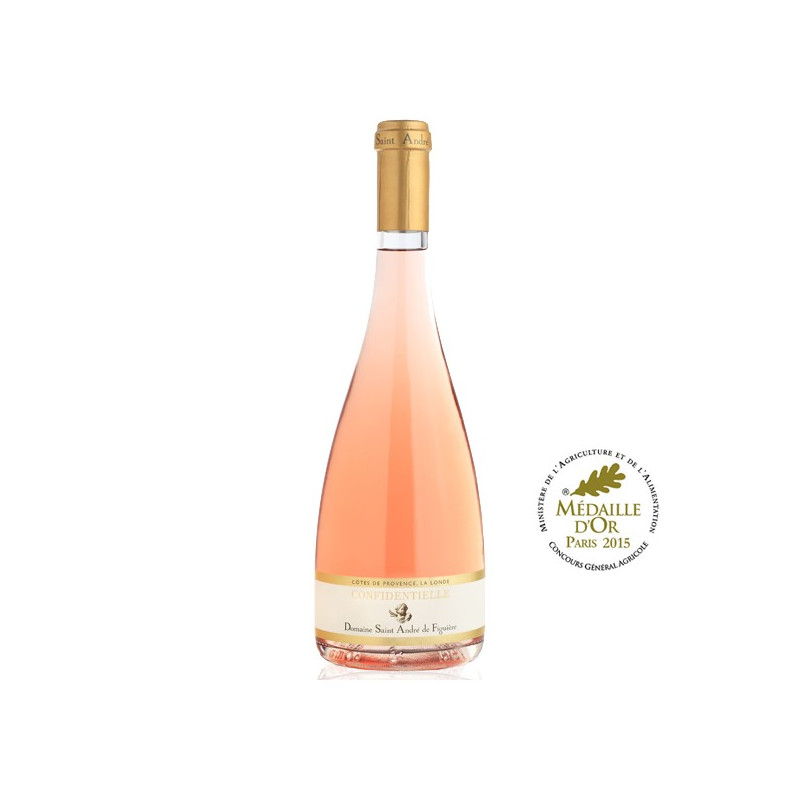St André de Figuière-Confidentielle Rosé 2014 - Vin rosé