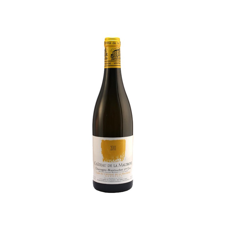 Chassagne Montrachet Premier Cru "Clos du Château de la Maltroye" Monopole 2011 - vin blanc de Bourgogne