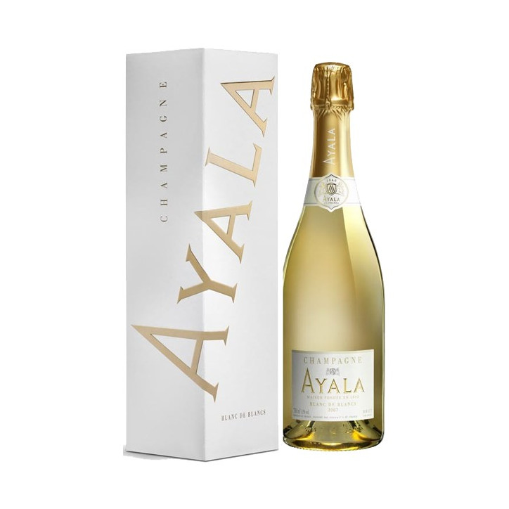 Champagne Ayala Blanc de Blancs 2007 avec étui 