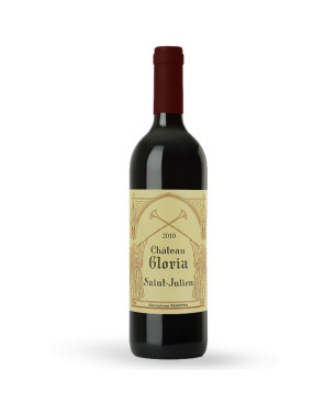 Château Gloria 2010 - Vin rouge de Saint Julien
