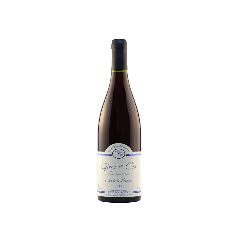 René Bourgeon Givry Premier cru La Baraude 2012
