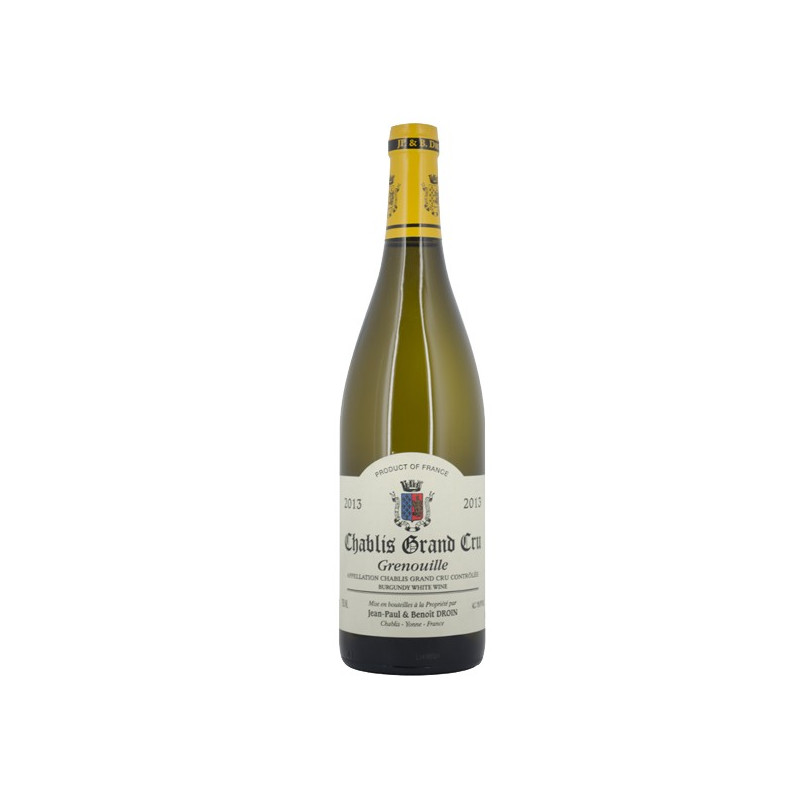 Jean-Paul et Benoît Droin Chablis Grand Cru Grenouilles 2013