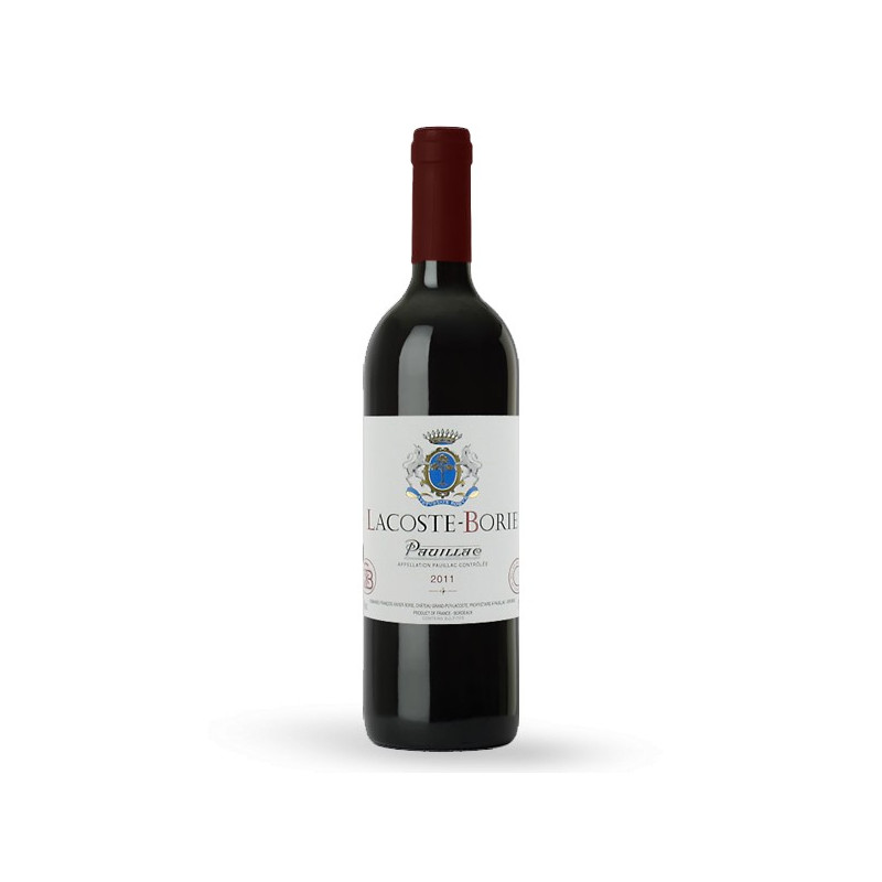 Château Lacoste Borie 2011 - Vin rouge de Pauillac