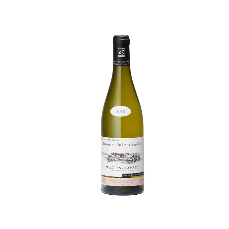  La Croix Sénaillet Mâcon-Davayé 2012 - vin blanc du mâconnais