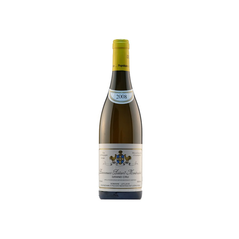 Domaine Leflaive Bienvenues Bâtard-Montrachet Grand Cru 2008 - Vin de Bourgogne