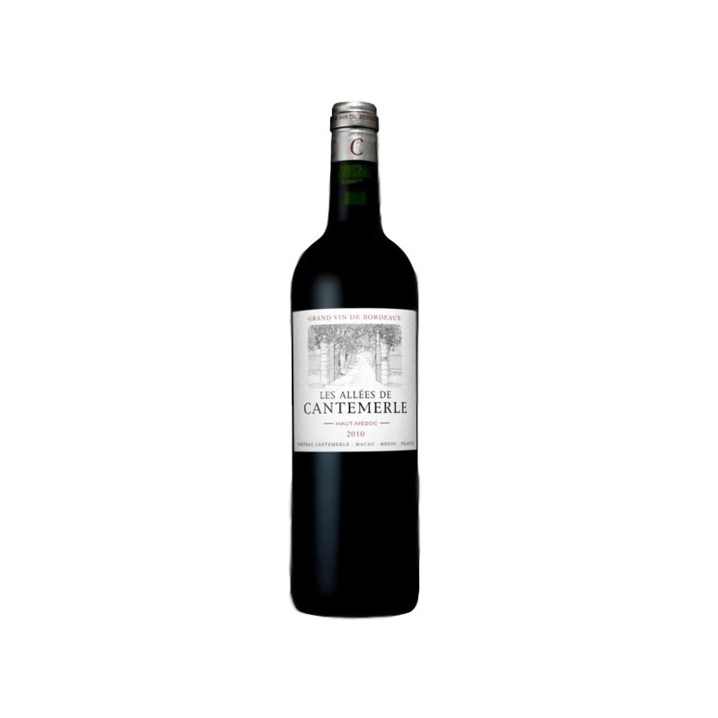 Château Cantemerle Haut Médoc Les Allées de Cantemerle 2010
