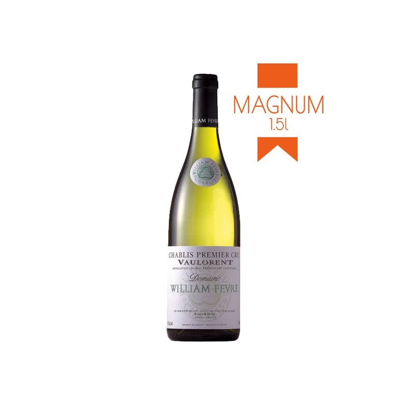 William Fèvre Chablis Vaulorent Premier Cru 2013 Magnum - Vin Bourgogne