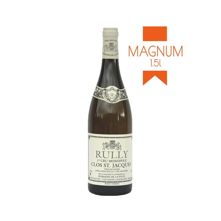 Domaine de la Folie Rully Premier Cru "Clos Saint Jacques" 2014 MAGNUM Domaine de la Folie Rully Premier Cru "Clos Saint Jacques" 2014 MAGNUM