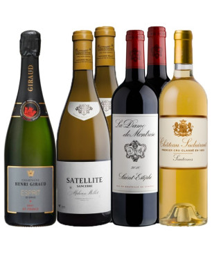 Coffret "Exception" 6 bouteilles