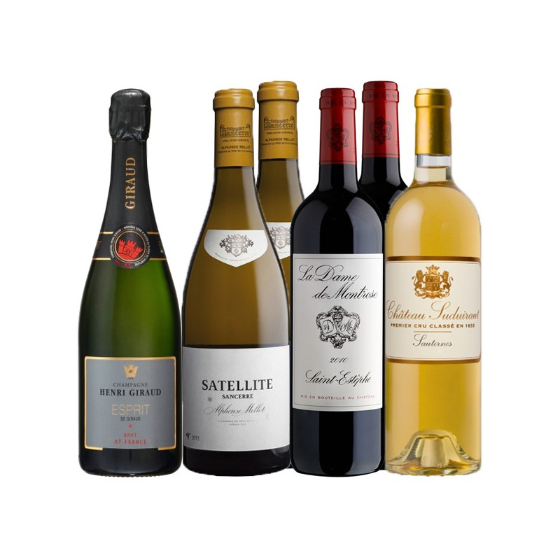 Coffret "Exception" 6 bouteilles