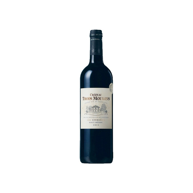 Château trois moulins Haut-Médoc 2012