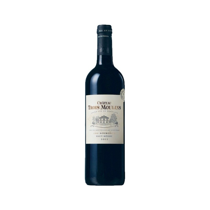 Château trois moulins Haut-Médoc 2012 Château trois moulins Haut-Médoc 2012