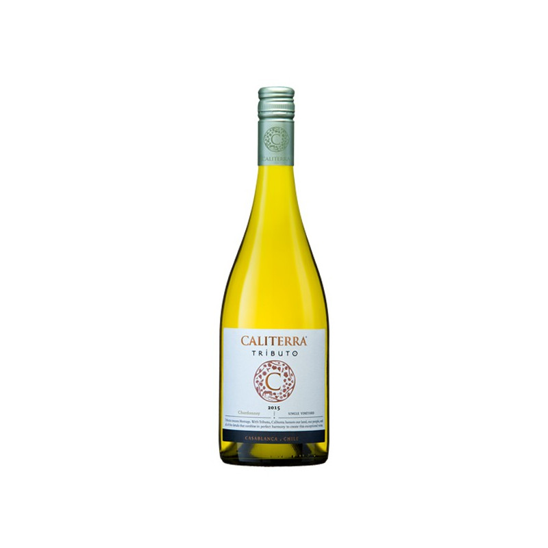 Caliterra Tributo "Chardonnay" 2015 - vins blancs du Chili|Vin Malin.fr