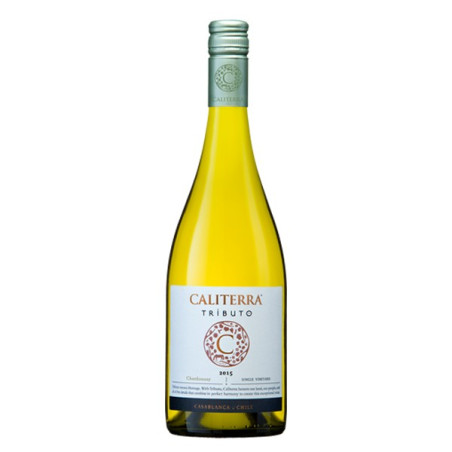Caliterra Tributo "Chardonnay" 2015 - vins blancs du Chili|Vin Malin.fr