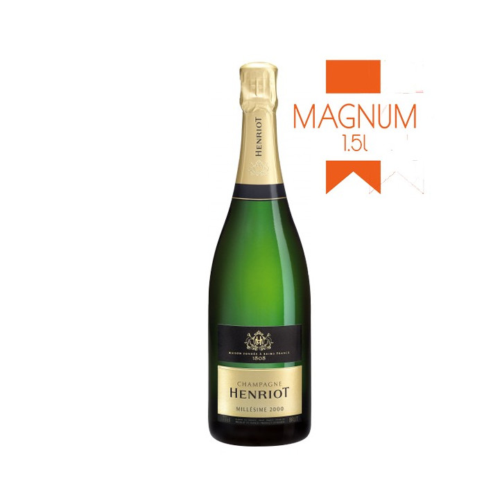 Champagne Henriot Brut Millésime 2000 Magnum Champagne Henriot Brut Millésime 2000 Magnum