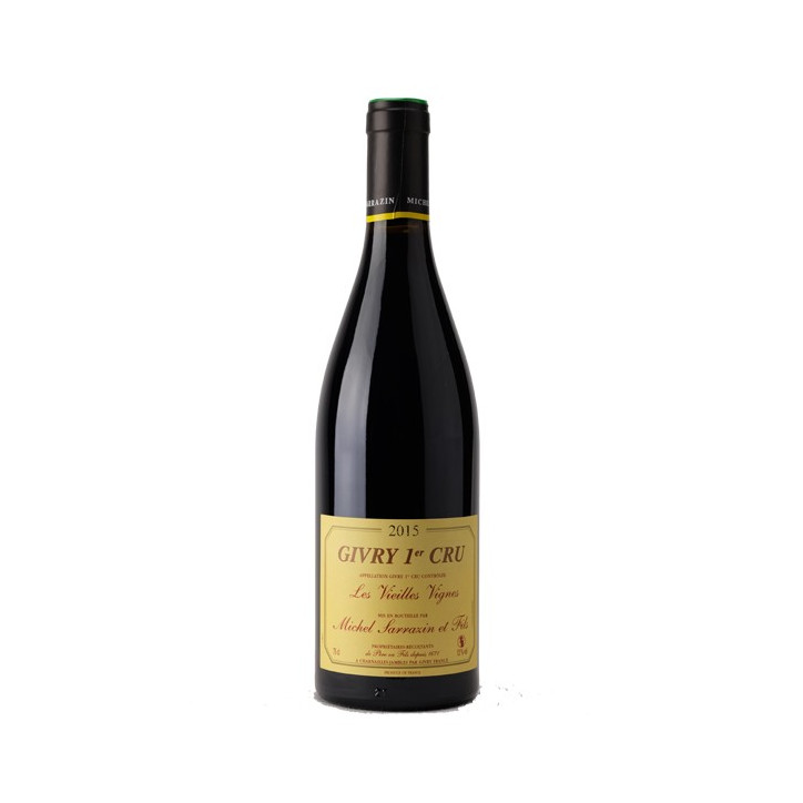 Michel Sarrazin et Fils Givry 1er Cru "Vieilles Vignes" Rouge 2015 Michel Sarrazin et Fils Givry 1er Cru "Vieilles Vignes" Rouge 2015