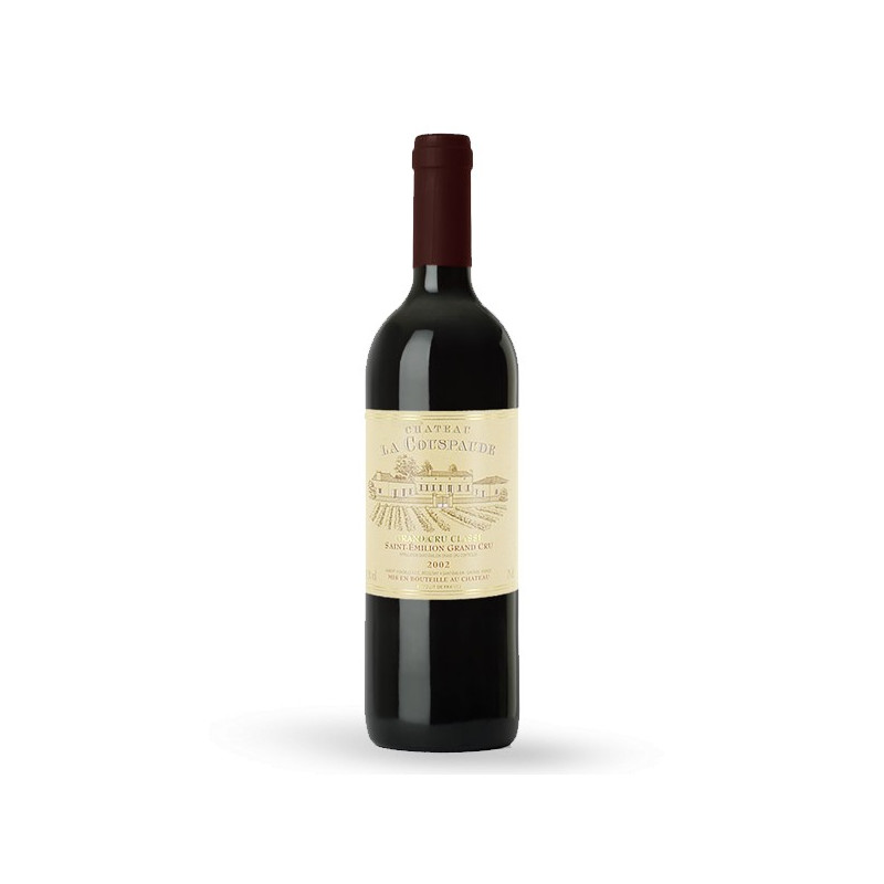 Château La Couspaude 2002 - Vin rouge de Saint Emilion