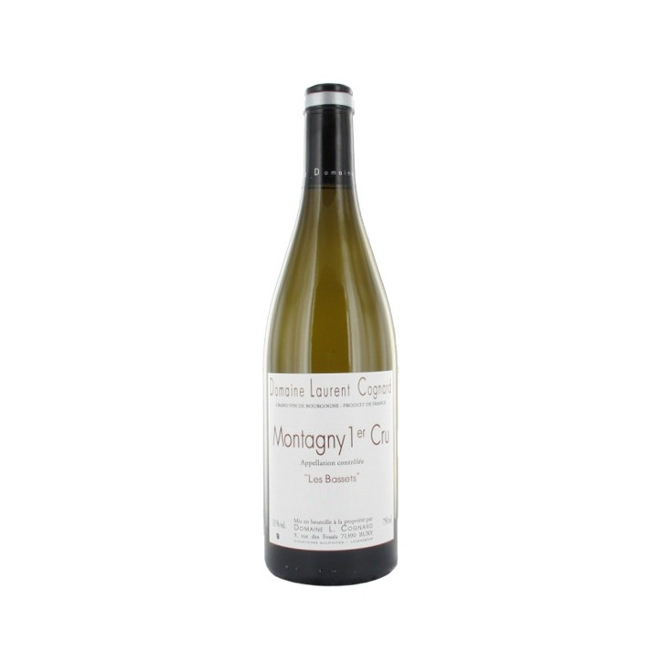 Domaine Laurent Cognard Montagny 1er Cru "Les Bassets" 2014 Domaine Laurent Cognard Montagny 1er Cru "Les Bassets" 2014