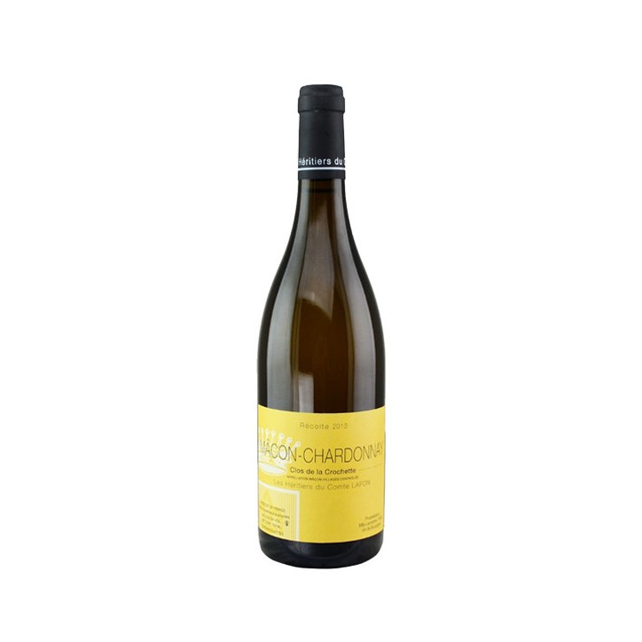 Héritiers du Comte Lafon "Clos de la Crochette" Mâcon Chardonnay 2013 Héritiers du Comte Lafon "Clos de la Crochette" Mâcon Chardonnay 2013