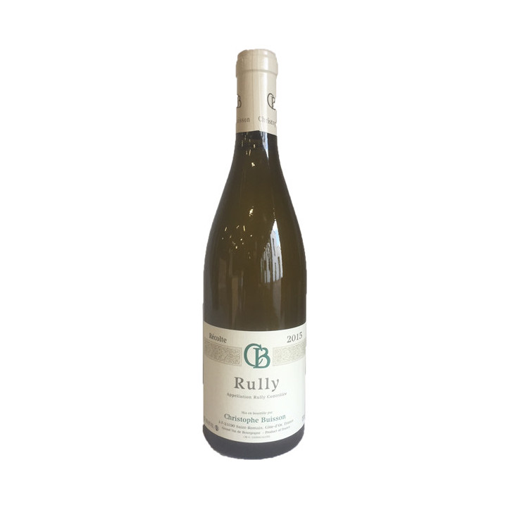 Christophe Buisson Rully Blanc 2015 Christophe Buisson Rully Blanc 2015