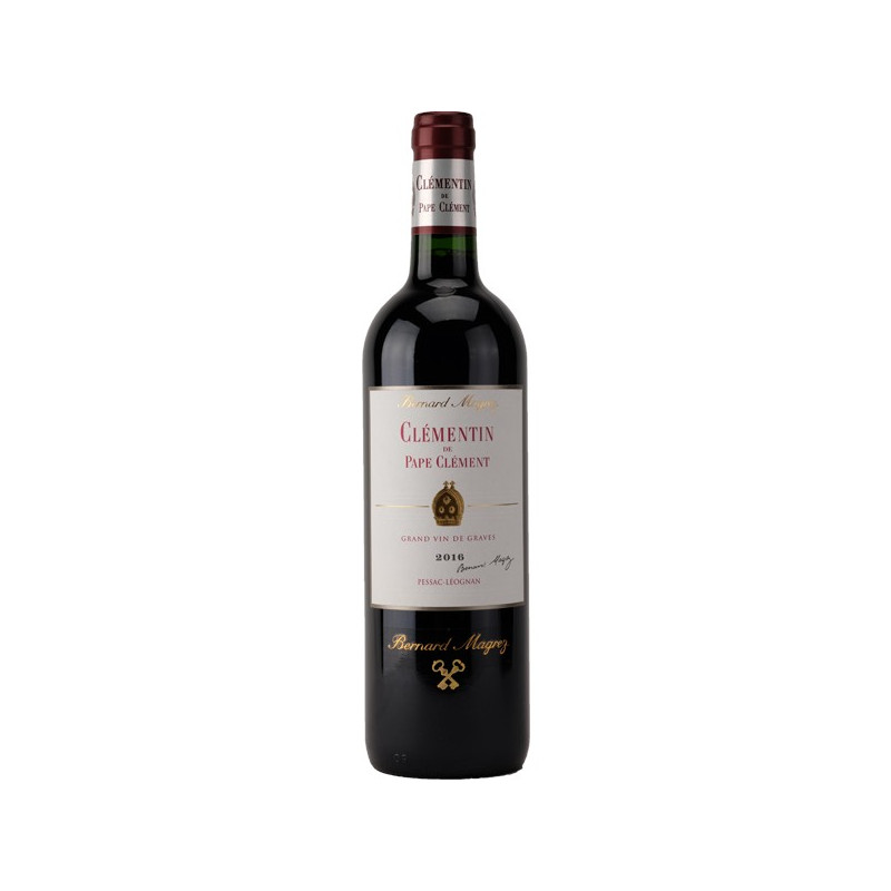 Le Clémentin de Pape Clément 2016 - vins rouges de Bordeaux|Vin Malin