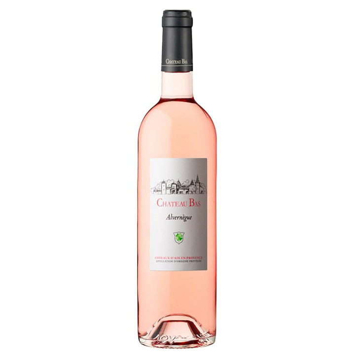 Château Bas "Alvernègue" Coteaux d'Aix en Provence rosé 2019 Château Bas "Alvernègue" Coteaux d'Aix en Provence rosé 2019