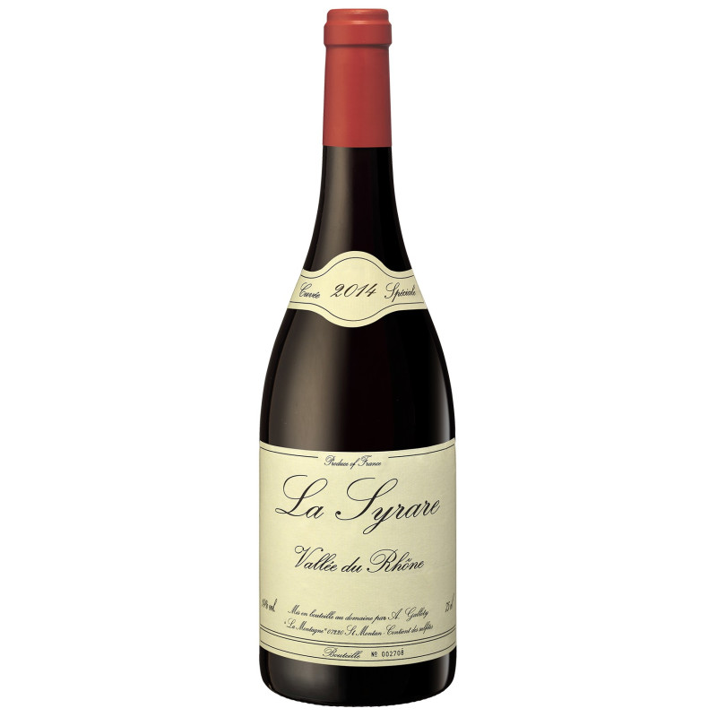 Côtes du Vivarais "La Syrare" rouge 2016 - Domaine Alain Gallety 